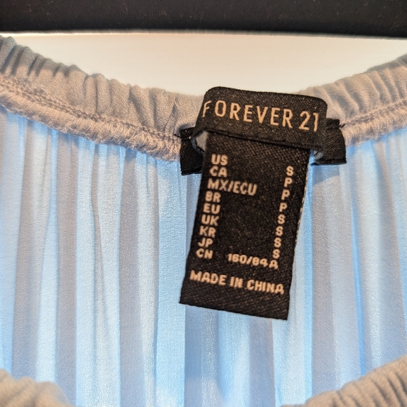 Baby Blue Maxi Dress - Picture 4 of 4